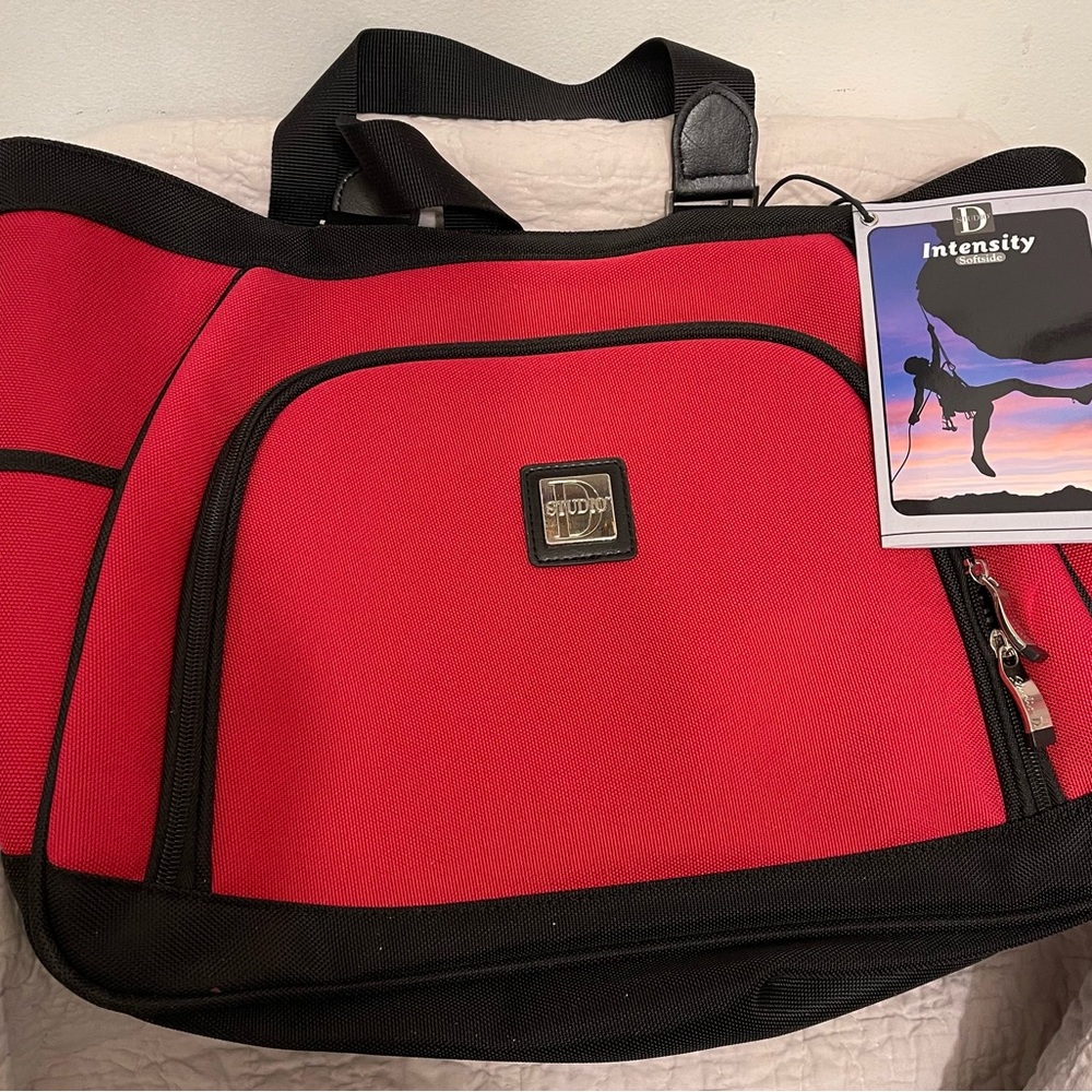 LAST CALL Studio D Large Tote w/Laptop Case - limited time sale